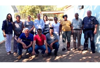 Visita ao Lar dos Velhos de Parapuã (Foto: Da Assessoria).