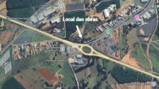 Obras de novo viaduto em Parapuã promovem mudanças no tráfego da SP 294