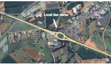Obras de novo viaduto em Parapuã promovem mudanças no tráfego da SP 294