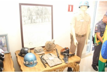 Solenidade marcou os 40 anos da instalação o Batalhão da Polícia Militar em Dracena, com atuação em 22 cidades da região (Foto: Lucas Mello/Jornal Regional/Portal Regional).