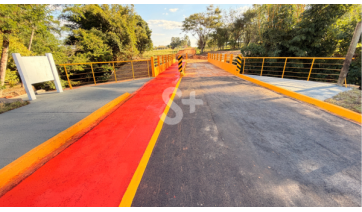 Ponte da Rua Santa Catarina entra na fase final de obras e deve ser liberada nesta semana