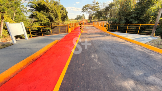 Ponte da Rua Santa Catarina entra na fase final de obras e deve ser liberada nesta semana