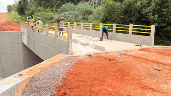 Obra da nova ponte da Rua Santa Catarina entra em etapas finais