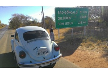 Próximo a chegada em Bom Jesus (Foto: Arquivo Pessoal).