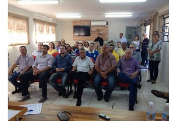 Eleição da nova coordenação regional do PSDB foi em Lucélia, no último sábado.