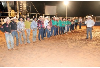 Rodeo Bull Show em Mariápolis (Foto: Cedida).