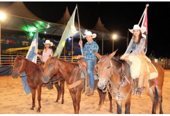 Rodeo Bull Show em Mariápolis (Foto: Cedida).