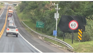 Velocidade máxima em trecho da SP-294 com radar é reduzida para 60 km/h em Inúbia Paulista