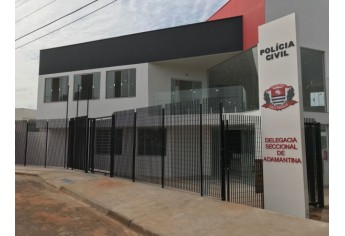 Nova sede da Delegacia Seccional da Polícia Civil, em Adamantina (Foto: Siga Mais).