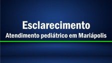 Prefeitura de Mariápolis esclarece sobre atendimento pediátrico e busca profissional para contratar