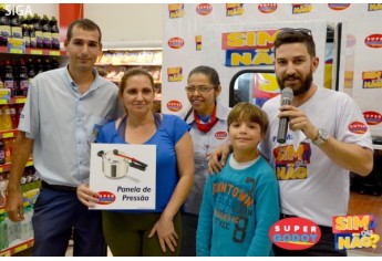 Silvana Aparecida: ganhou uma panela de pressão (Foto: Siga Mídias Sociais).