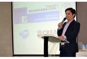 Simpósio de Engenharia Civil reúne estudantes e profissionais na UniFAI (Foto: UniFAI).