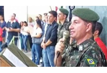 Solenidade marca início da instrução no Tiro de Guerra de Adamantina (Foto: Assessoria de Imprensa).