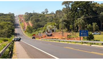 Iniciadas as primeiras movimentações das obras de duplicação da SP-294 na região