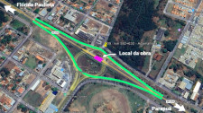 Com início de obras neste sábado (1), novo trevo em Adamantina entra em fase de implantação