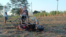 Queda de paramotor termina em morte em área rural de Lucélia