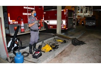 Atividade capacita atiradores para colaborarem com o Corpo de Bombeiros. (Foto: Assessoria de Imprensa)