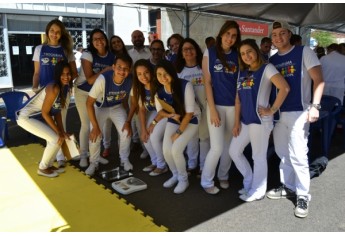 UniFAI-Social registra mais de 600 atendimentos no sábado, dia 1º; ação, em comemoração ao Dia Mundial da Saúde e da Nutrição, foi realizada no Centro da cidade. (Foto: Daniel Torres)