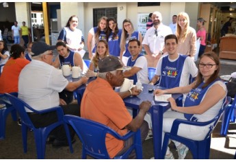 UniFAI-Social registra mais de 600 atendimentos no sábado, dia 1º; ação, em comemoração ao Dia Mundial da Saúde e da Nutrição, foi realizada no Centro da cidade. (Foto: Daniel Torres)