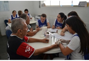 Ação, realizada nas dependências do Câmpus III, promoveu avaliação completa de atletas adamantinenses que participarão dos Jogos Regionais dos Idosos, no mês de setembro, em Marília (Foto: UniFAI).