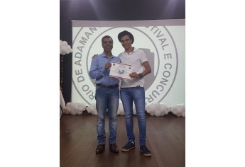 Festival e Concurso Literário teve encerramento com entrega de premiações no Anfiteatro da Biblioteca Municipal (Foto: Cedida).