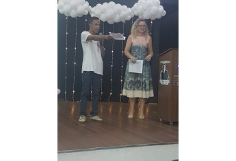 Festival e Concurso Literário teve encerramento com entrega de premiações no Anfiteatro da Biblioteca Municipal (Foto: Cedida).