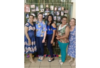 Novo encontro de gestantes foi realizado pela equipe do PAS II, mobilizando mulheres grávidas atendidas na área da unidade básica de saúde (Foto: Cedida).