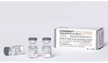 Vacina bivalente da Pfizer contra a Covid-19 (Pfizer/Divulgao).