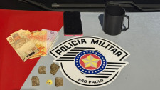 Homem é preso por tráfico de drogas durante ação da PM em Adamantina