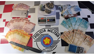 Polícia Militar faz flagrante de tráfico de drogas em patrulhamento pelo Parque Itamarati