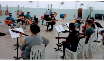 Orquestra de Viola Caipira é uma das atividades com inscrições abertas (Divulgação).