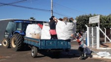 Por meio de cooperativa de catadores, Mariápolis inicia coleta seletiva de lixo reciclável