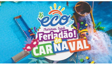 Carnaval Eco Thermas tem programa??o especial de 8 a 13 de fevereiro, com atra??es para todos os p?blicos (Divulga??o).