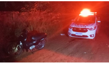 Moto furtada em Adamantina é recuperada pela Polícia Militar em Araçatuba