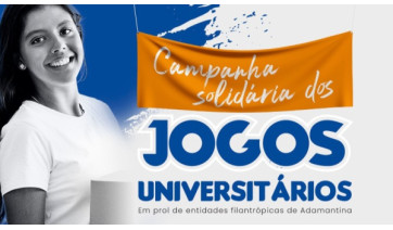 Jogos Universitários 2024 em Adamantina terão campanha para entidades