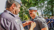 Em Campinas, policial militar adamantinense é homenageado com láurea de mérito pessoal