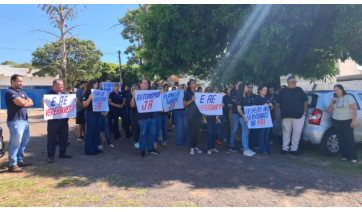 Servidores da FAI se manifestam com cobranças por plano de saúde e autonomia da autarquia