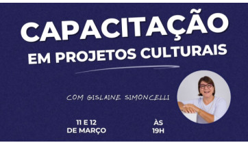 Secretaria de Cultura e Turismo de Adamantina oferece capacitação em projetos culturais