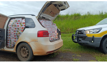 Polícia Rodoviária apreende 19 mil maços de cigarros contrabandeados na SP-294 em Dracena