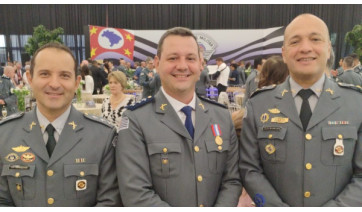 Capitão Bressan, comandante da PM em Adamantina, conclui Curso de Aperfeiçoamento de Oficiais em SP