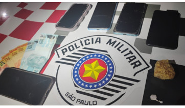 Casal é preso por tráfico de drogas após ação da Polícia Militar em Adamantina