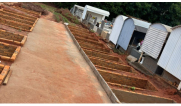 Área do cemitério que era usada para descarte recebe novos túmulos em Adamantina 