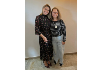 Jaqueline Rombi inaugura o Centro Dia Florescer, em Adamantina (Acervo Pessoal).