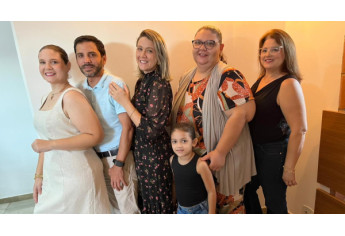 Jaqueline Rombi inaugura o Centro Dia Florescer, em Adamantina (Acervo Pessoal).