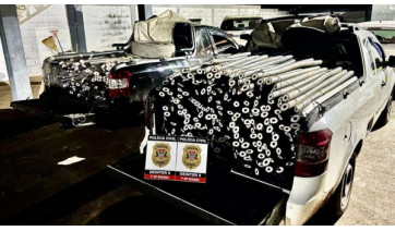 Polícia Civil prende trio por furto de equipamentos de telecomunicações na região 