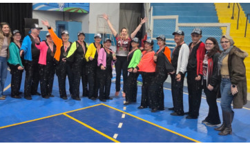 Adamantina estreia com ouro na coreografia dos Jogos da Melhor Idade em Assis