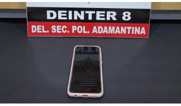 Polícia Civil prende idoso de 62 anos por furtar celular de cliente de supermercado de Adamantina
