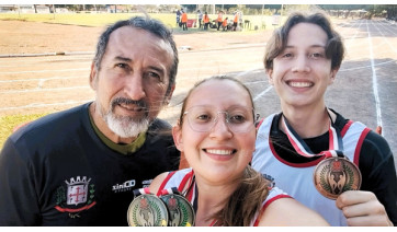 Atletismo de Adamantina conquista três ouros e um bronze nos Jogos Regionais de Tupã