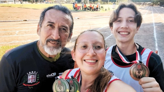 Atletismo de Adamantina conquista três ouros e um bronze nos Jogos Regionais de Tupã