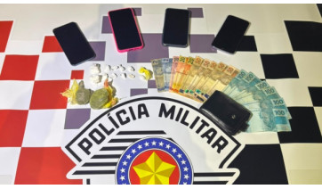 Dupla é presa por suspeita de tráfico de drogas durante ação da Polícia Militar em Adamantina